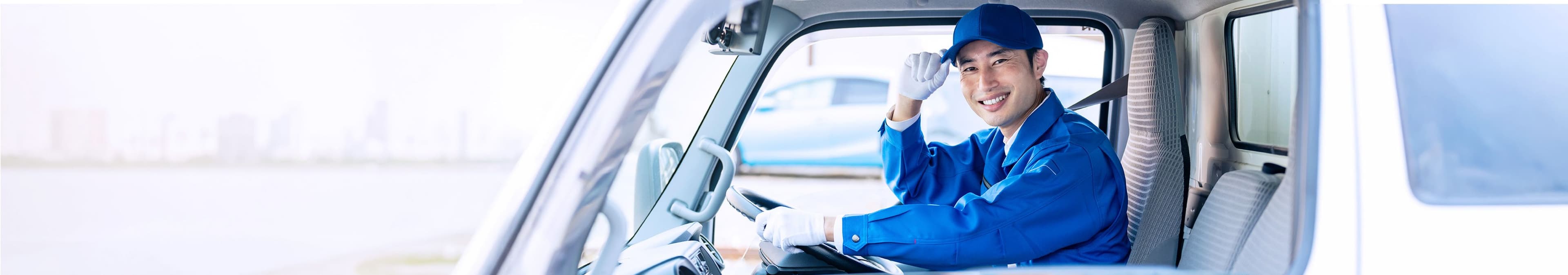 ドライバー向け人材紹介サービスのメインビジュアル