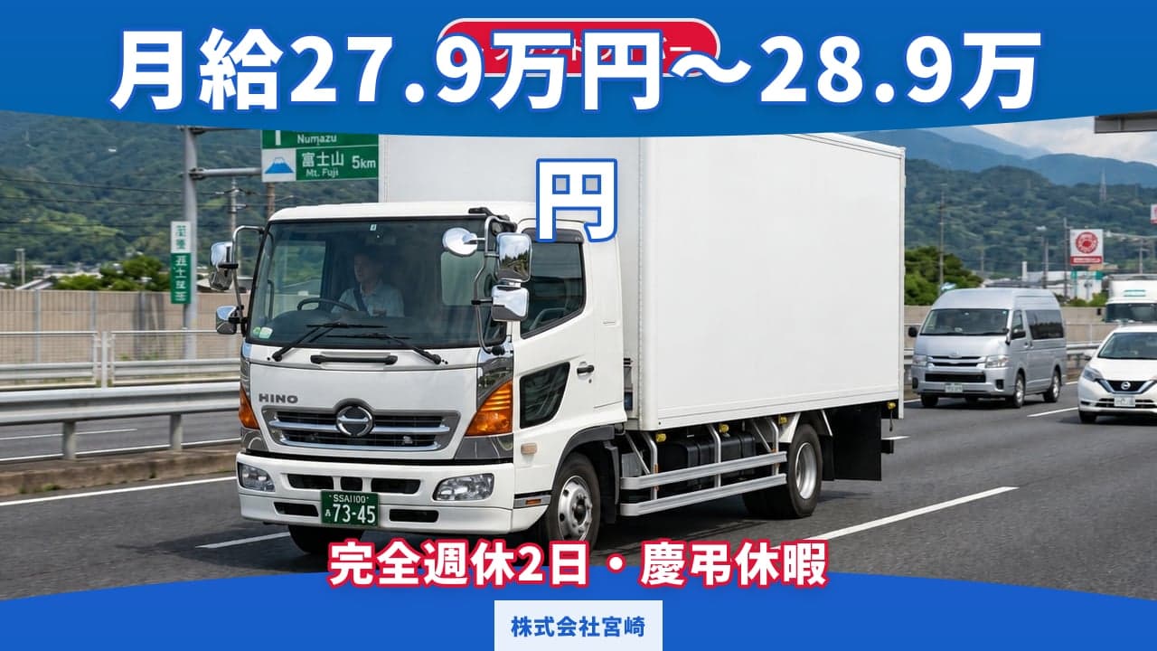 株式会社宮崎 トラックドライバー